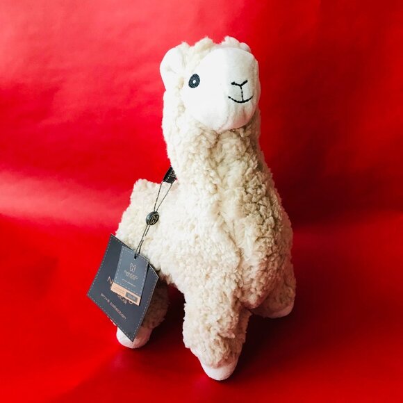 Dog NANDOG PET GEAR  My BFF Cherry The Alpaca Plush Dog toy with squeaker - Picture 1 of 5
